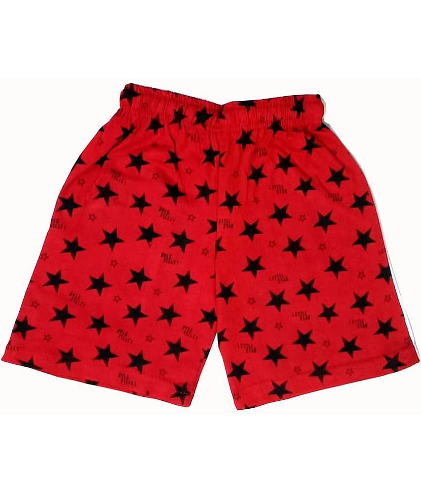 atlans Pack of 2 Cotton Blend Shorts For Boys ( Dark Blue )