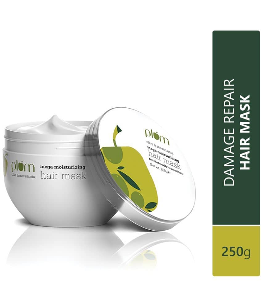 Plum Olive & Macadamia Mega Moisturizing Hair Mask - 250ml
