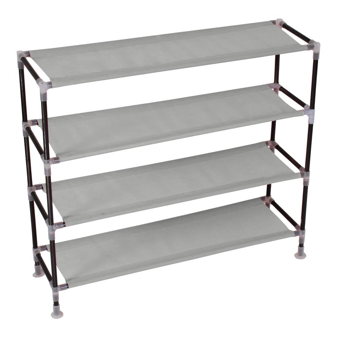     			PrettyKrafts Metal 4 Tier Shoe Rack Assorted