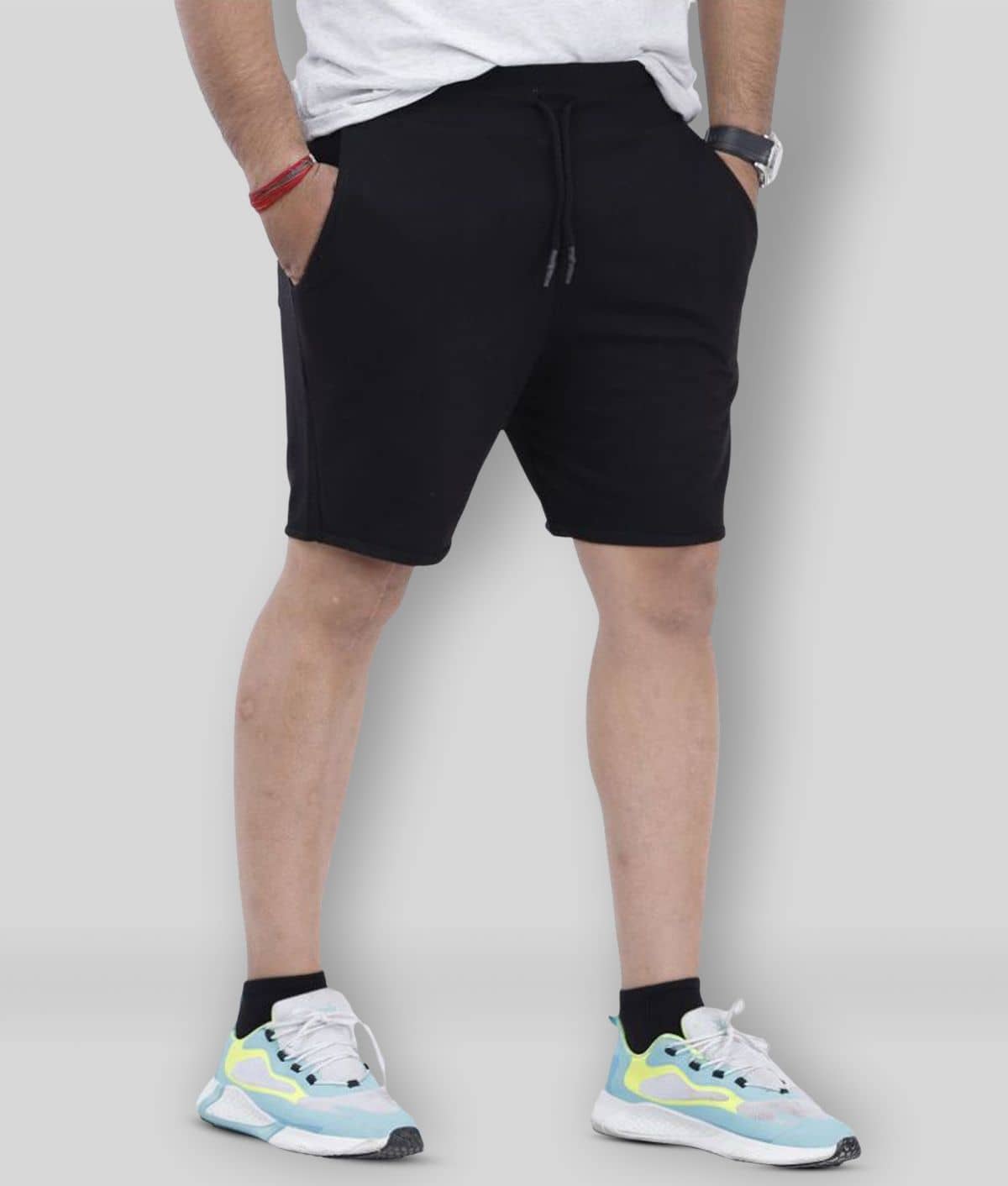 Scrott Merchandise - Black Cotton Men's Shorts ( Pack of 1 ) - Shorts | Buy online on ZillyBuy