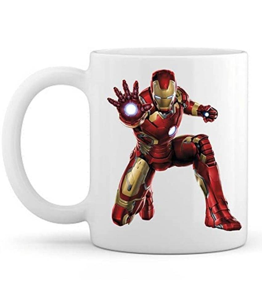     			thrifkart - White Ceramic Coffee Mug ( Pack of 1 )