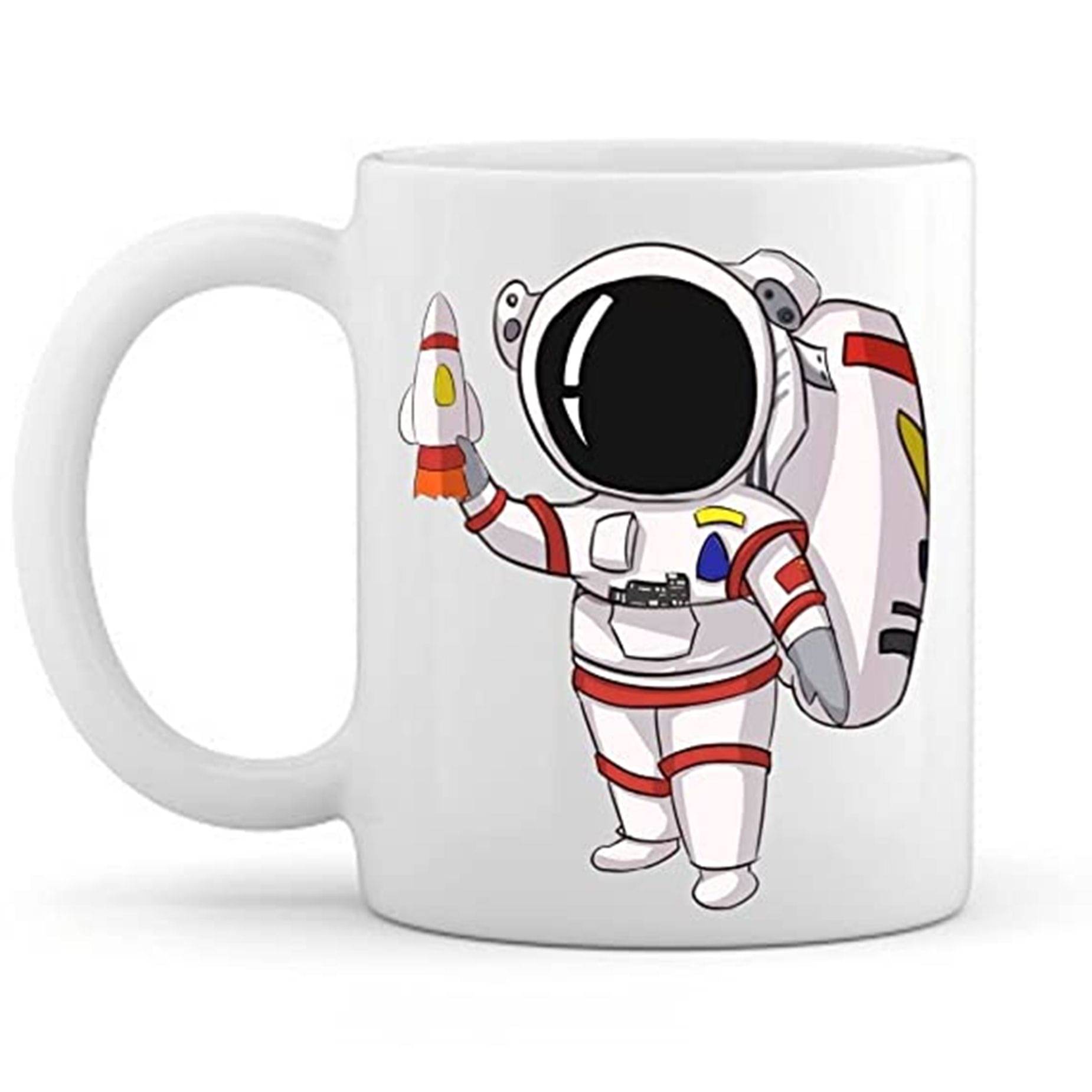     			thriftkart - White Ceramic Coffee Mug ( Pack of 1 )