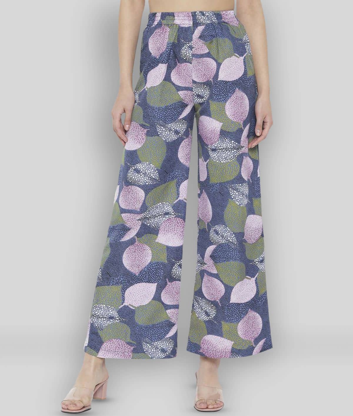 ALL WAYS YOU - Multi Color Polyester Flaired Women's Palazzos ( )