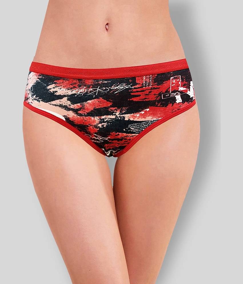 RC. ROYAL CLASS Pack of 3 Cotton Printed Women's Hipsters ( Multi Color )