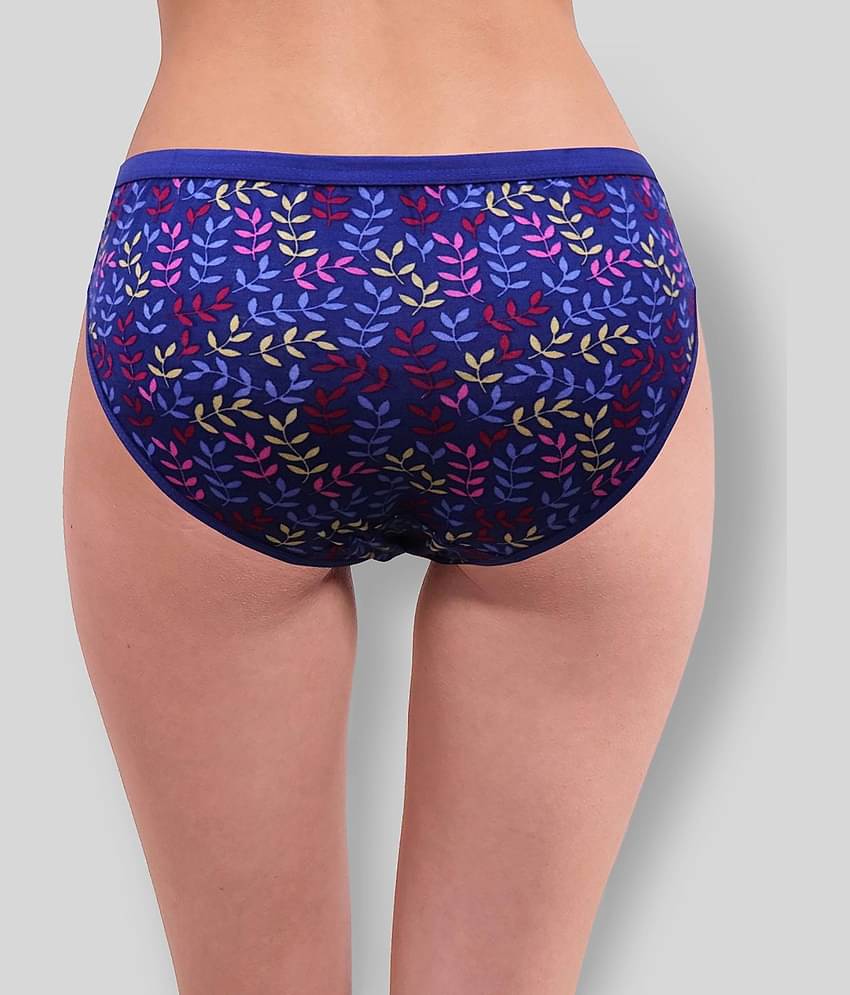 RC. ROYAL CLASS Pack of 3 Cotton Printed Women's Hipsters ( Multi Color )