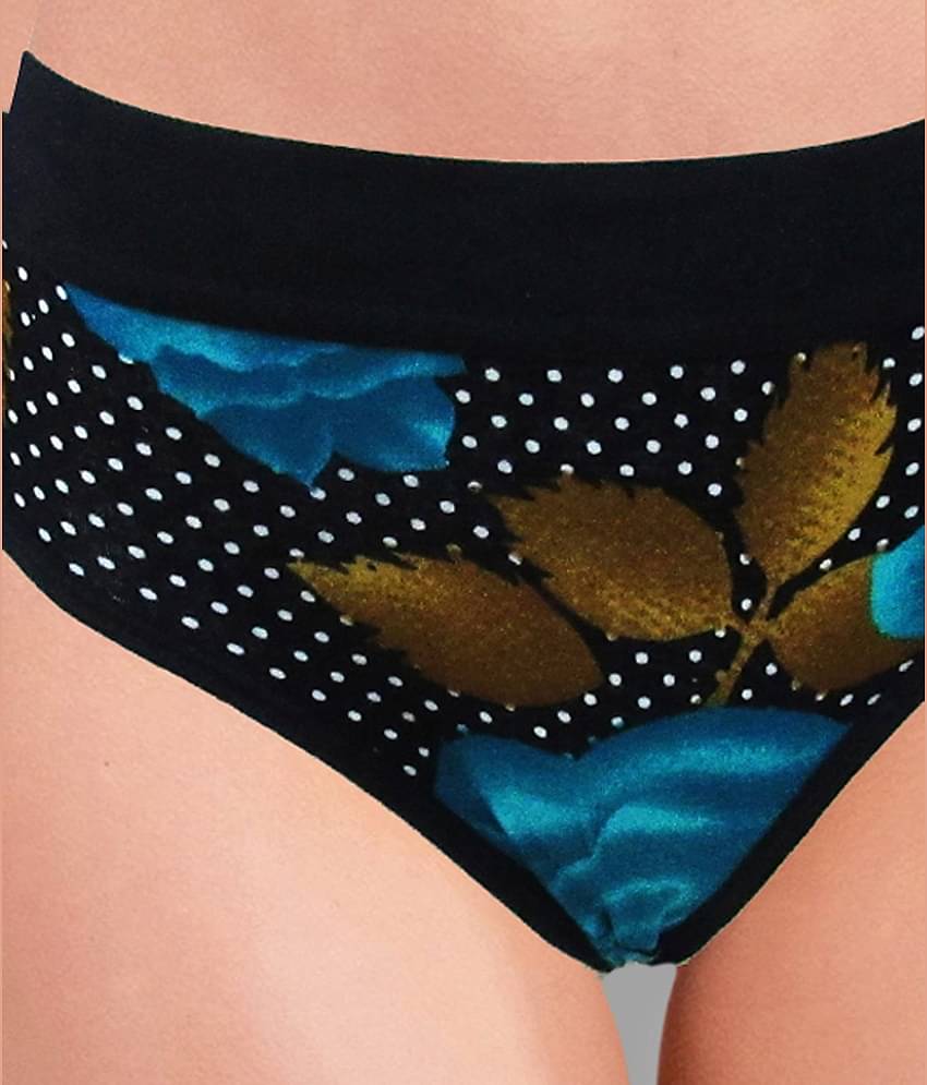 RC. ROYAL CLASS Pack of 3 Cotton Printed Women's Hipsters ( Multi Color )