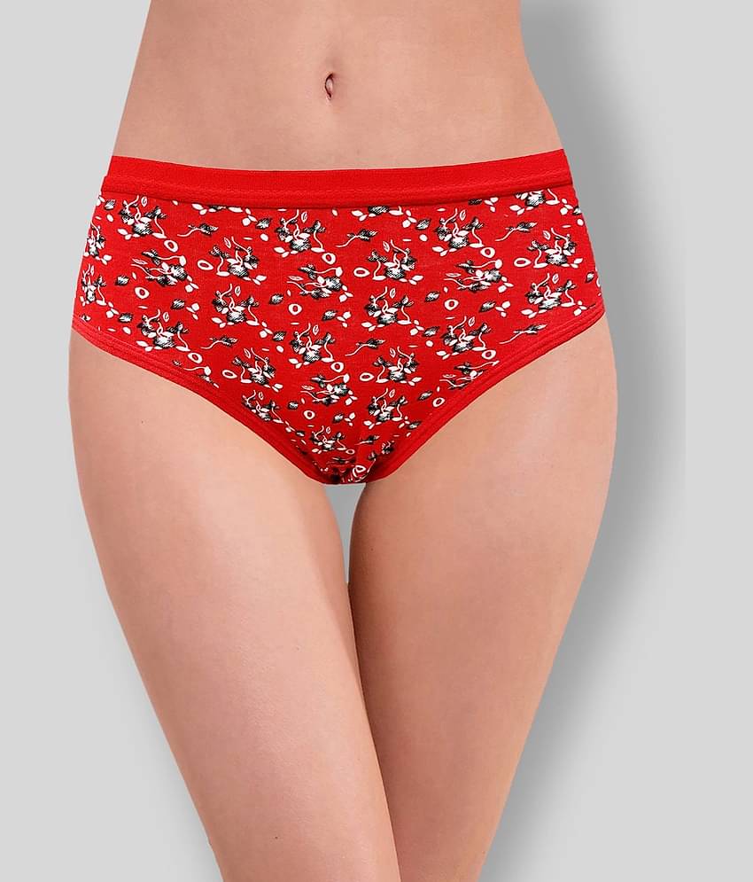 RC. ROYAL CLASS Pack of 3 Cotton Printed Women's Hipsters ( Multi Color )