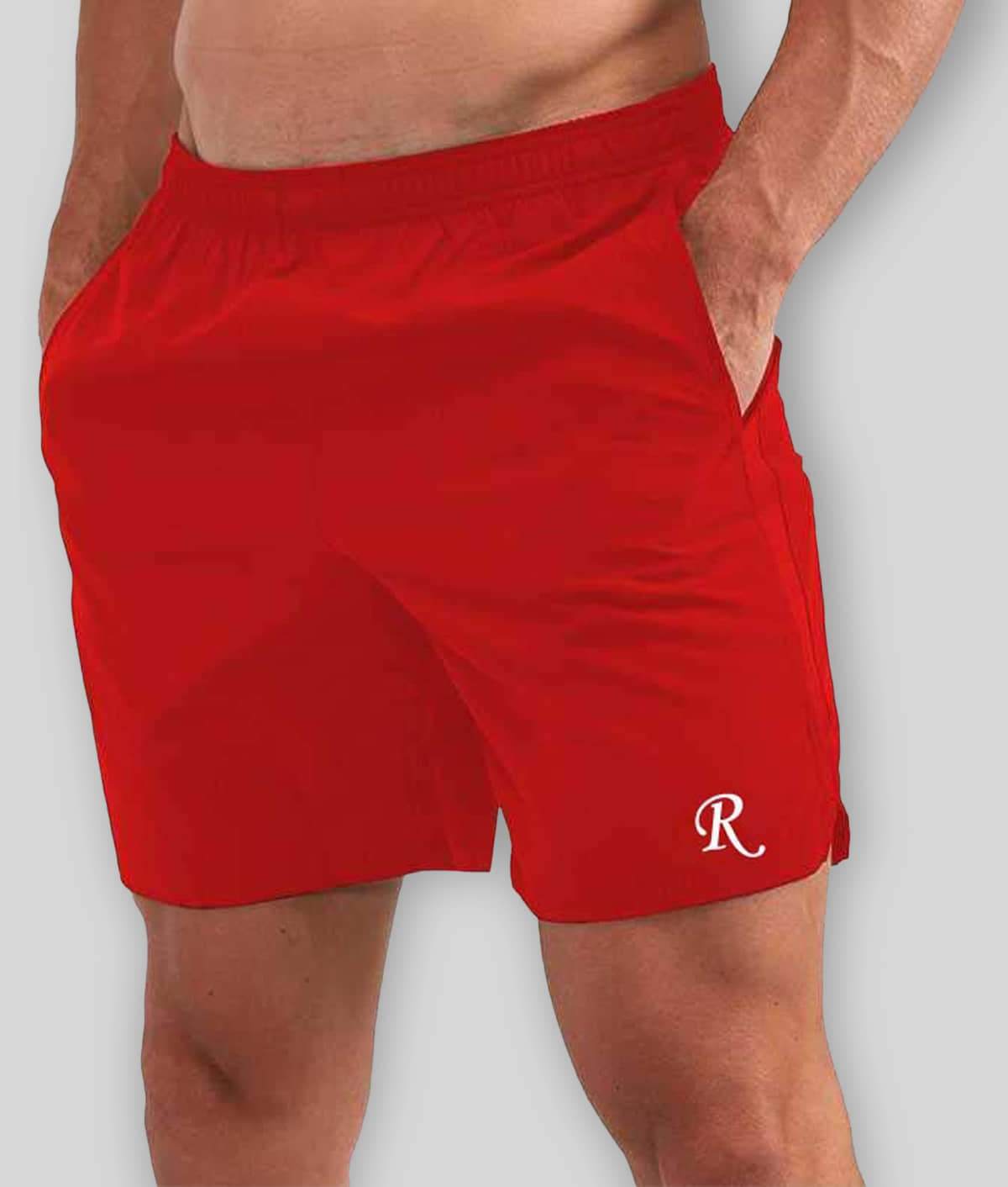 REVIEW - Red Polyester Blend Men's Shorts ( Pack of 1 ) - Shorts | Buy online on ZillyBuy