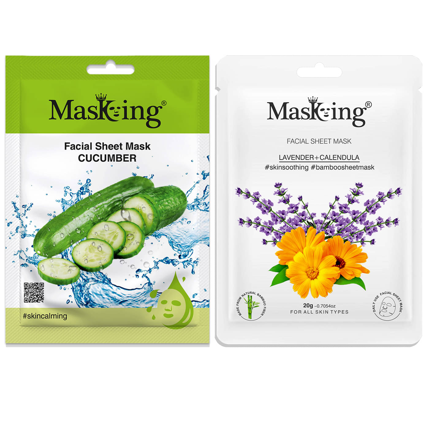     			Masking - Fairness Sheet Mask for All Skin Type ( Pack of 2 )