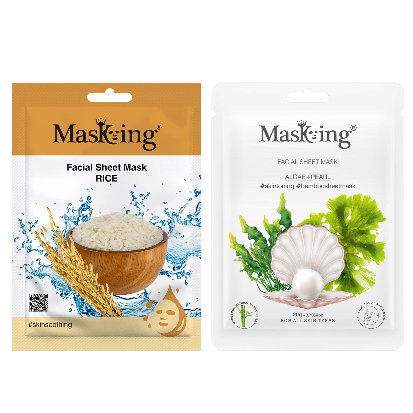     			Masking - Skin Toning Sheet Mask for All Skin Type ( Pack of 2 )
