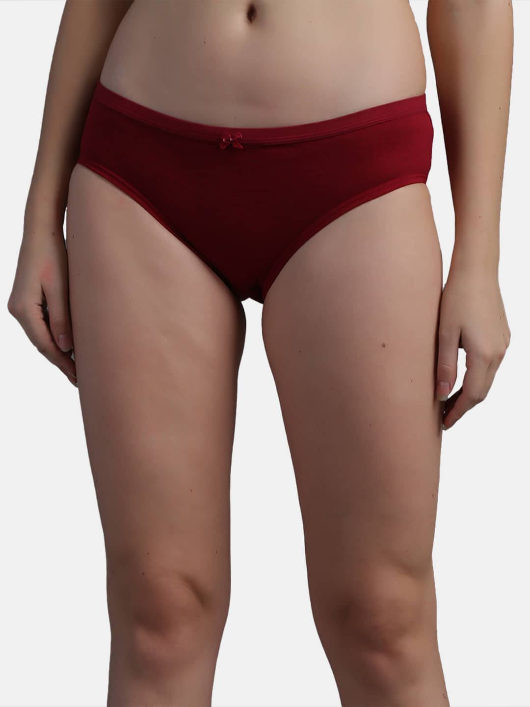     			N-Gal Cotton Solid Women's Hipster ( Maroon ) NTPN01