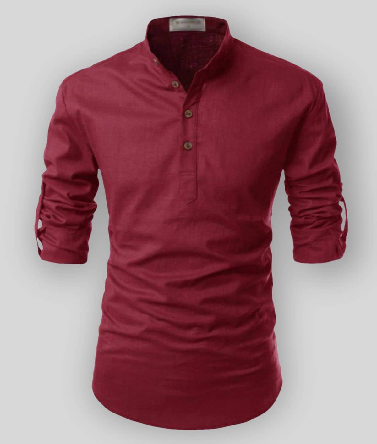 Life Roads - Sky Blue Cotton Men's Shirt Style Kurta ( Pack of 1 ) - Kurtas & Kurta Sets | Buy online on ZillyBuy