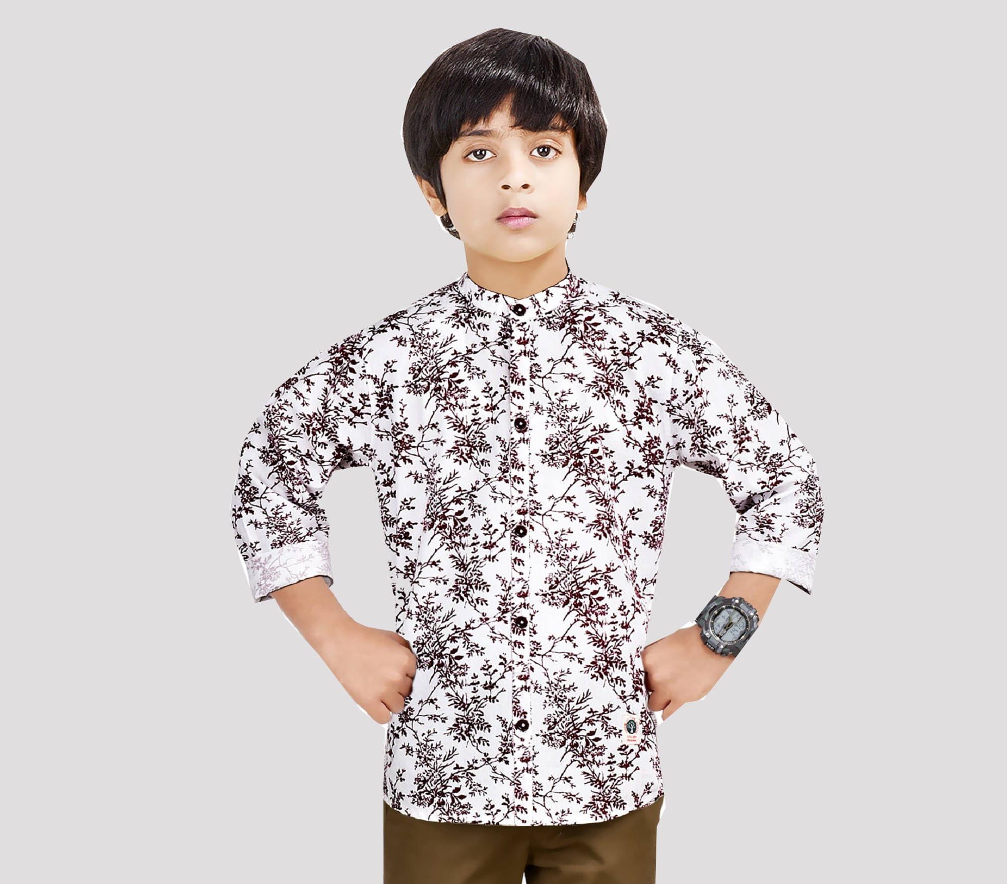 Made In The Shade Pack of 1 Boys 100% Cotton Full Sleeves Shirt ( Maroon ) Made In The Shade Pack of 1 Boys 100% Cotton Full Sleeves Shirt ( Maroon )