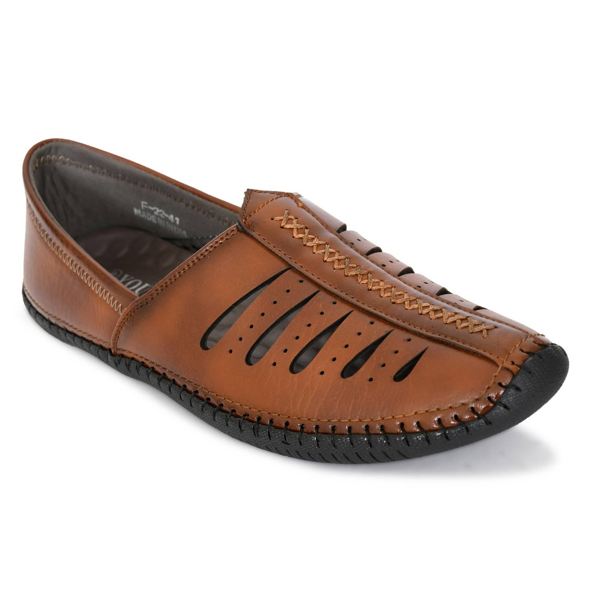 YOU LIkE - Tan Men's Jutti - Ethnic Shoes | Buy online on ZillyBuy