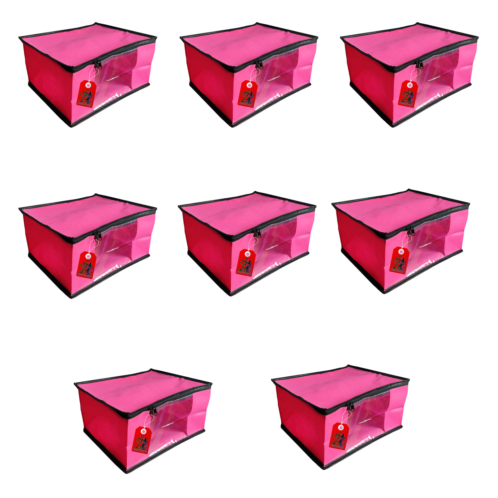 ADWITIYA - Closet Organizers ( Pack of 8 ) ADWITIYA - Closet Organizers ( Pack of 8 )