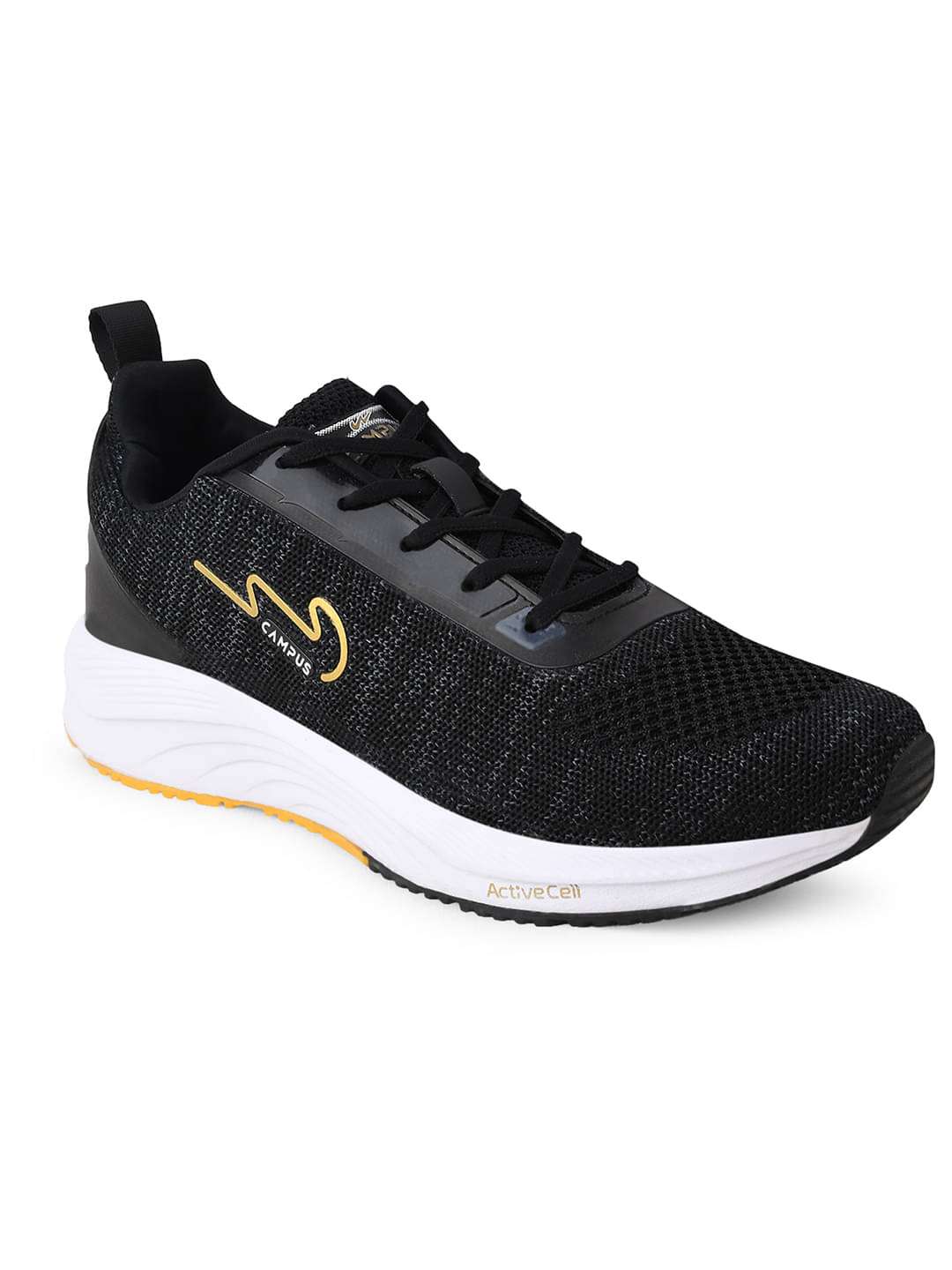     			Campus - CAMP ZANE Black Men's Sports Running Shoes