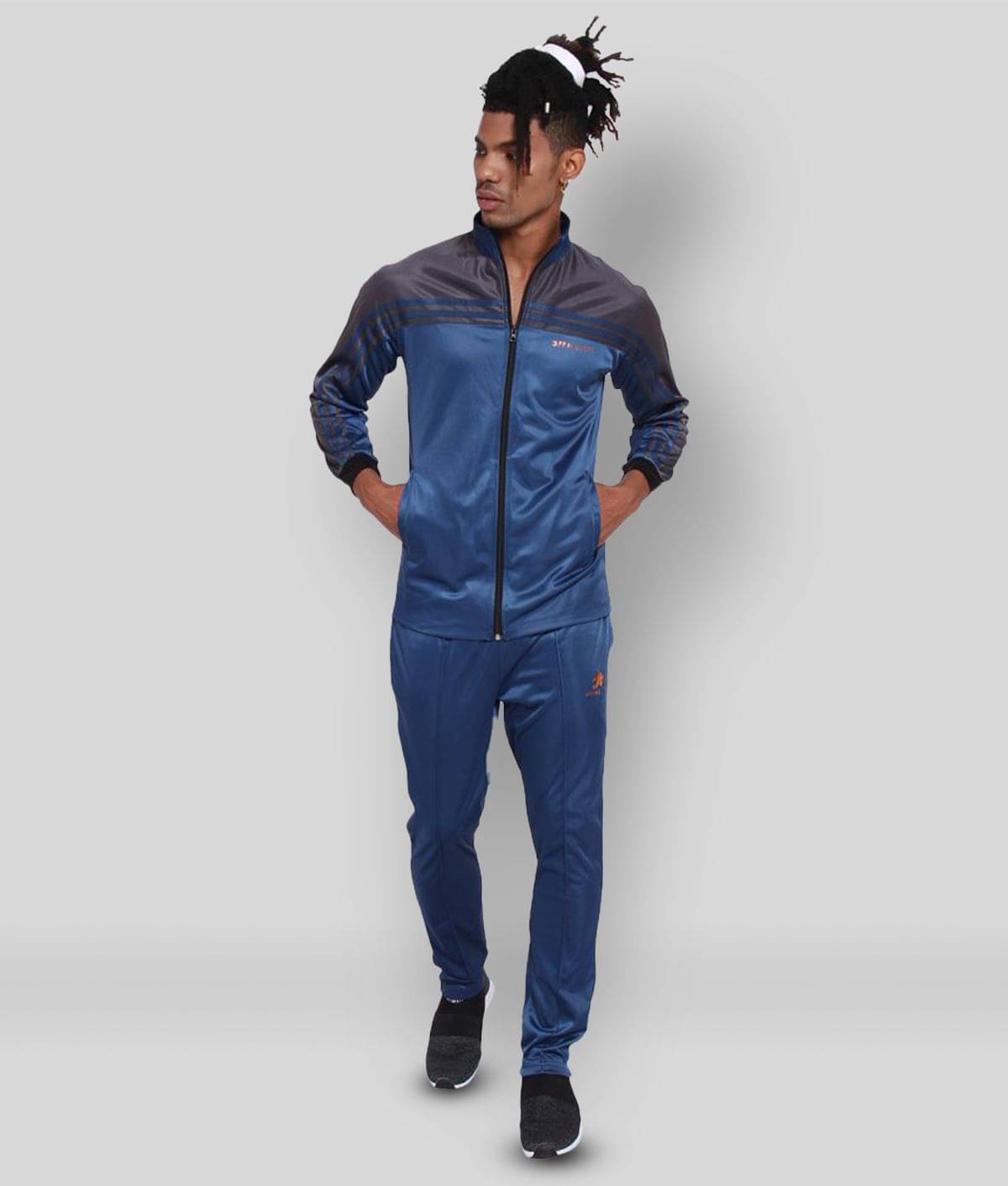 OFF LIMITS - Multicolor Polyester Regular Fit Colorblock Men's Sports Tracksuit ( Pack of 1 )     			OFF LIMITS - Multicolor Polyester Regular Fit Colorblock Men's Sports Tracksuit ( Pack of 1 )