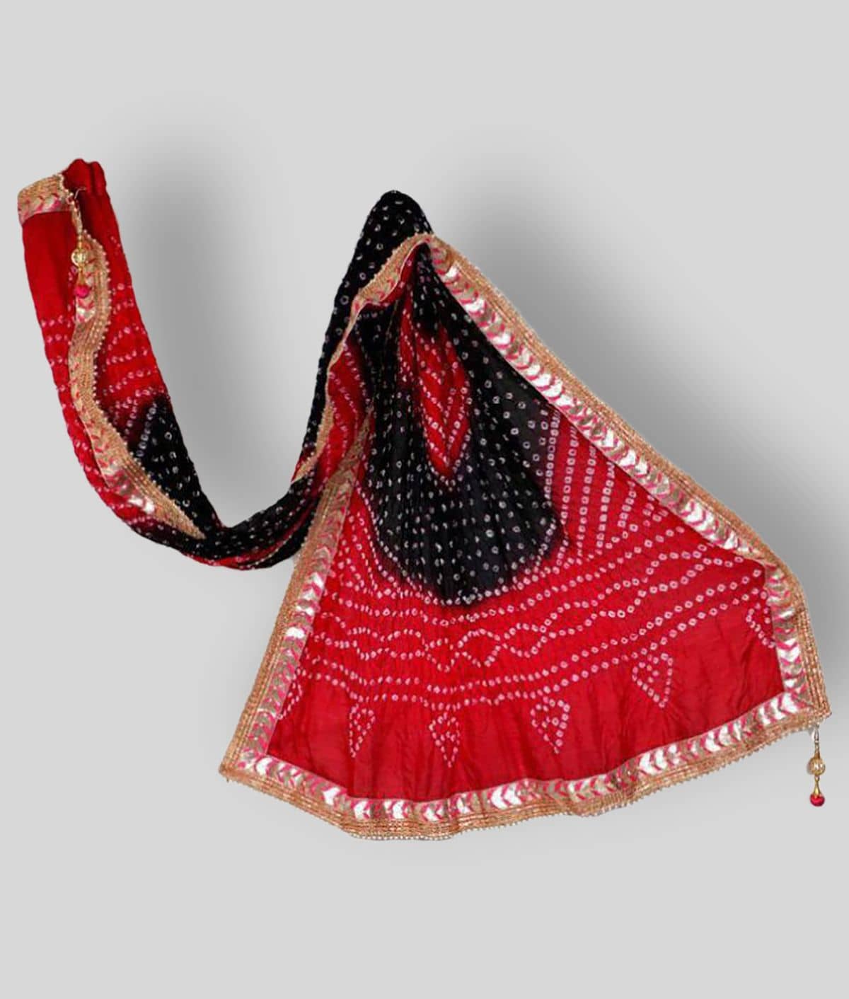 Raj Multicoloured Art Silk Dupatta - Dupattas & Shawls | Buy online on ZillyBuy