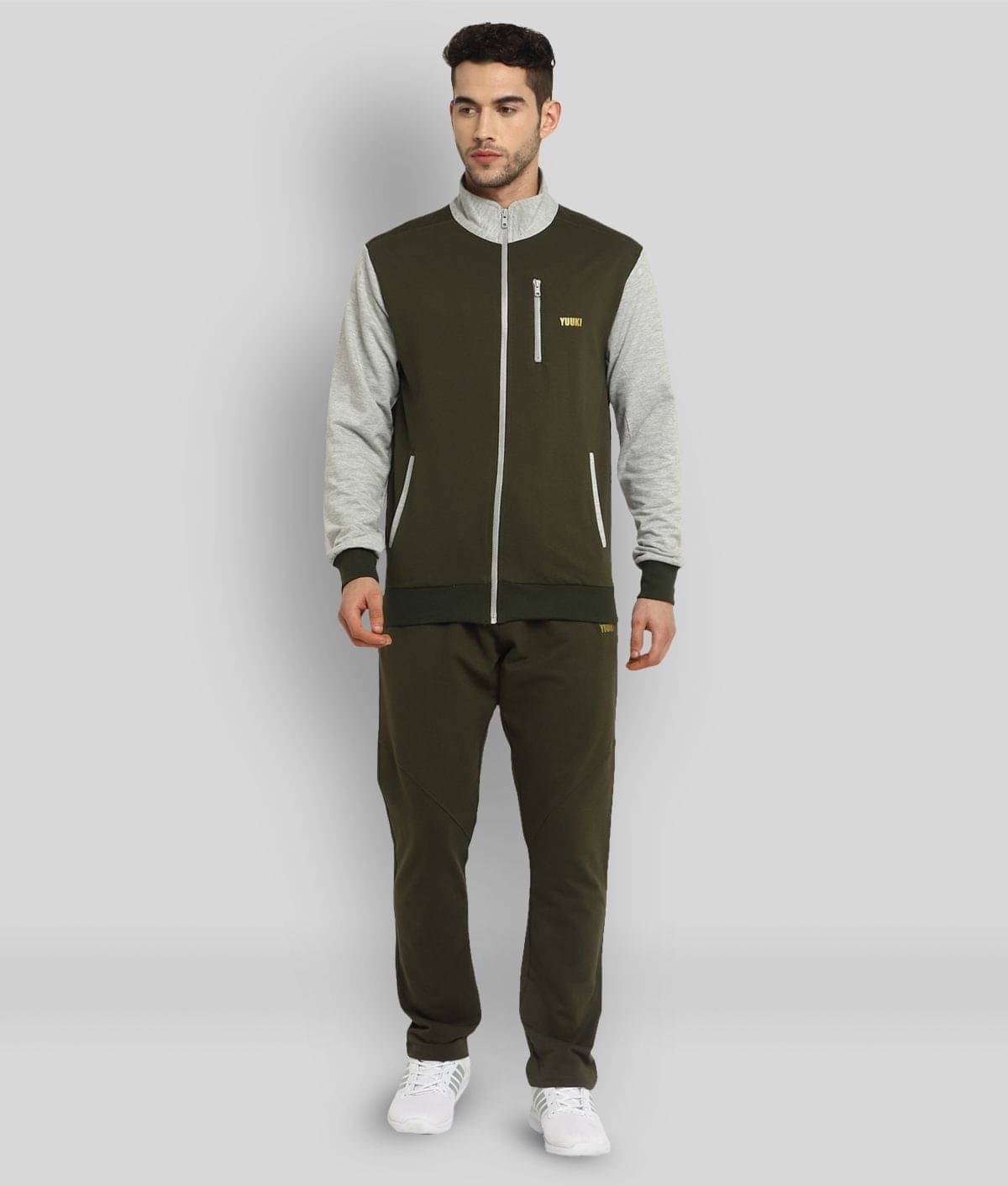 YUUKI - Multicolor Polyester Regular Fit Colorblock Men's Sports Tracksuit ( Pack of 1 )     			YUUKI - Multicolor Polyester Regular Fit Colorblock Men's Sports Tracksuit ( Pack of 1 )