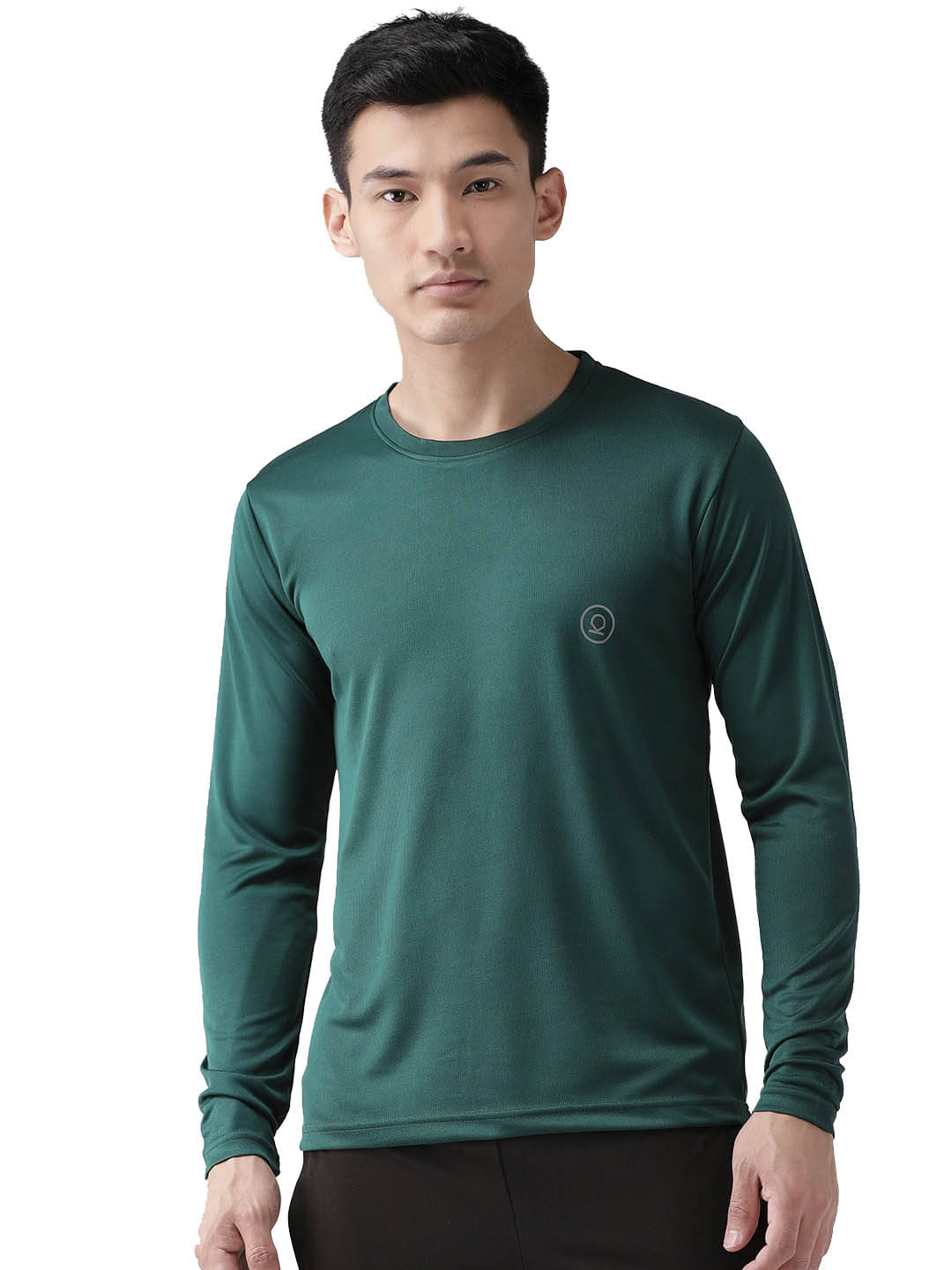    			Chkokko - Polyester Regular Fit Dark Green Men's Sports T-Shirt ( Pack of 1 )