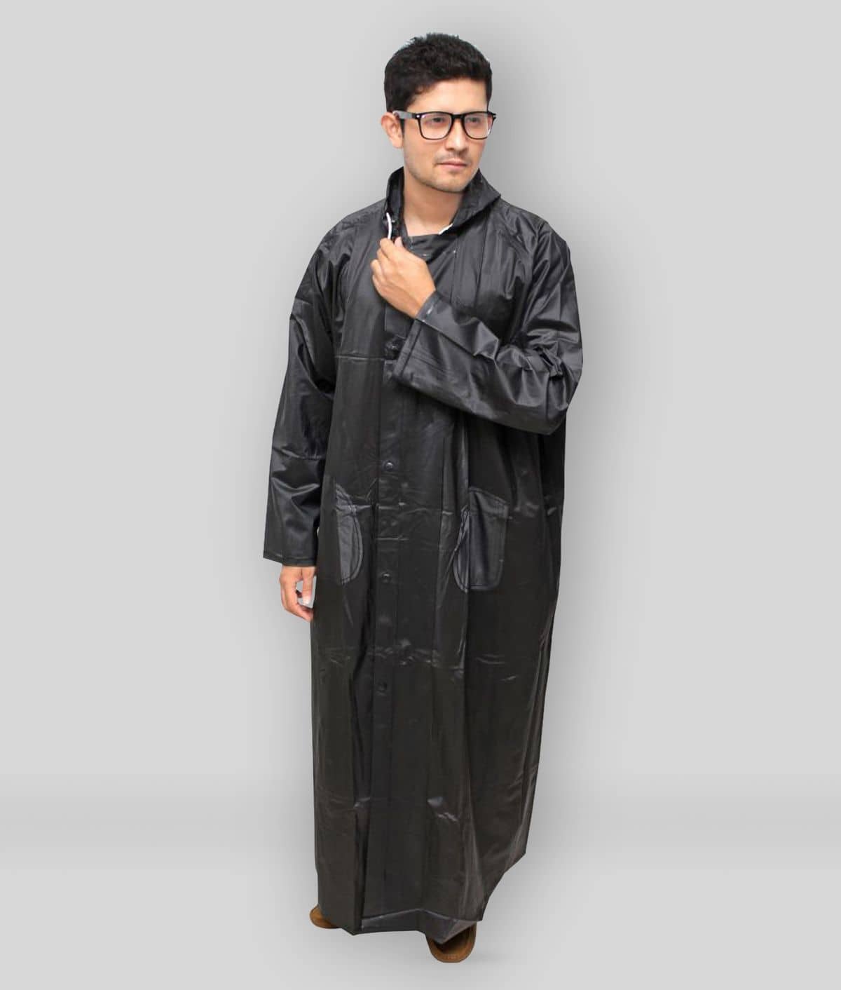 Goodluck Black Rain Jacket