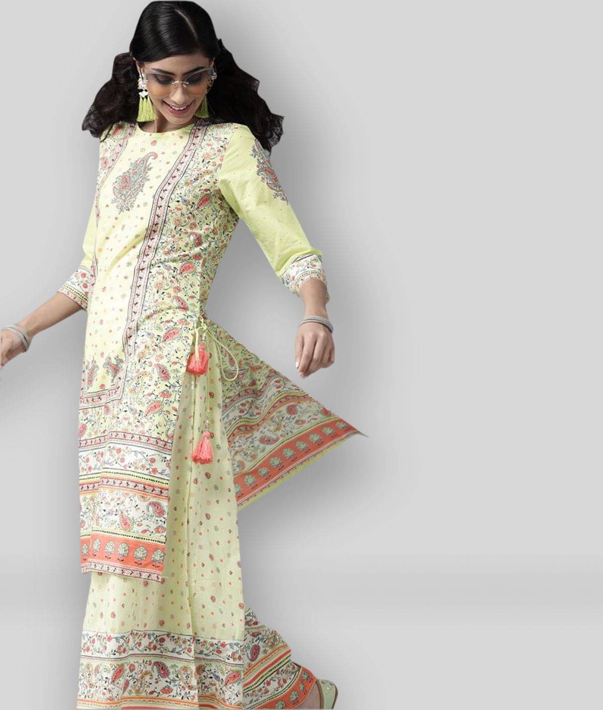 Juniper - Green Straight Cotton Women's Stitched Salwar Suit ( Pack of 1 ) Juniper - Green Straight Cotton Women's Stitched Salwar Suit ( Pack of 1 )