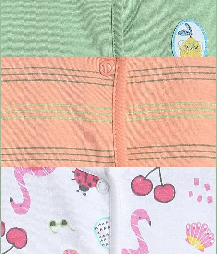 MINI KLUB Pack of 3 Baby Boys Cotton Shirt ( Multi )