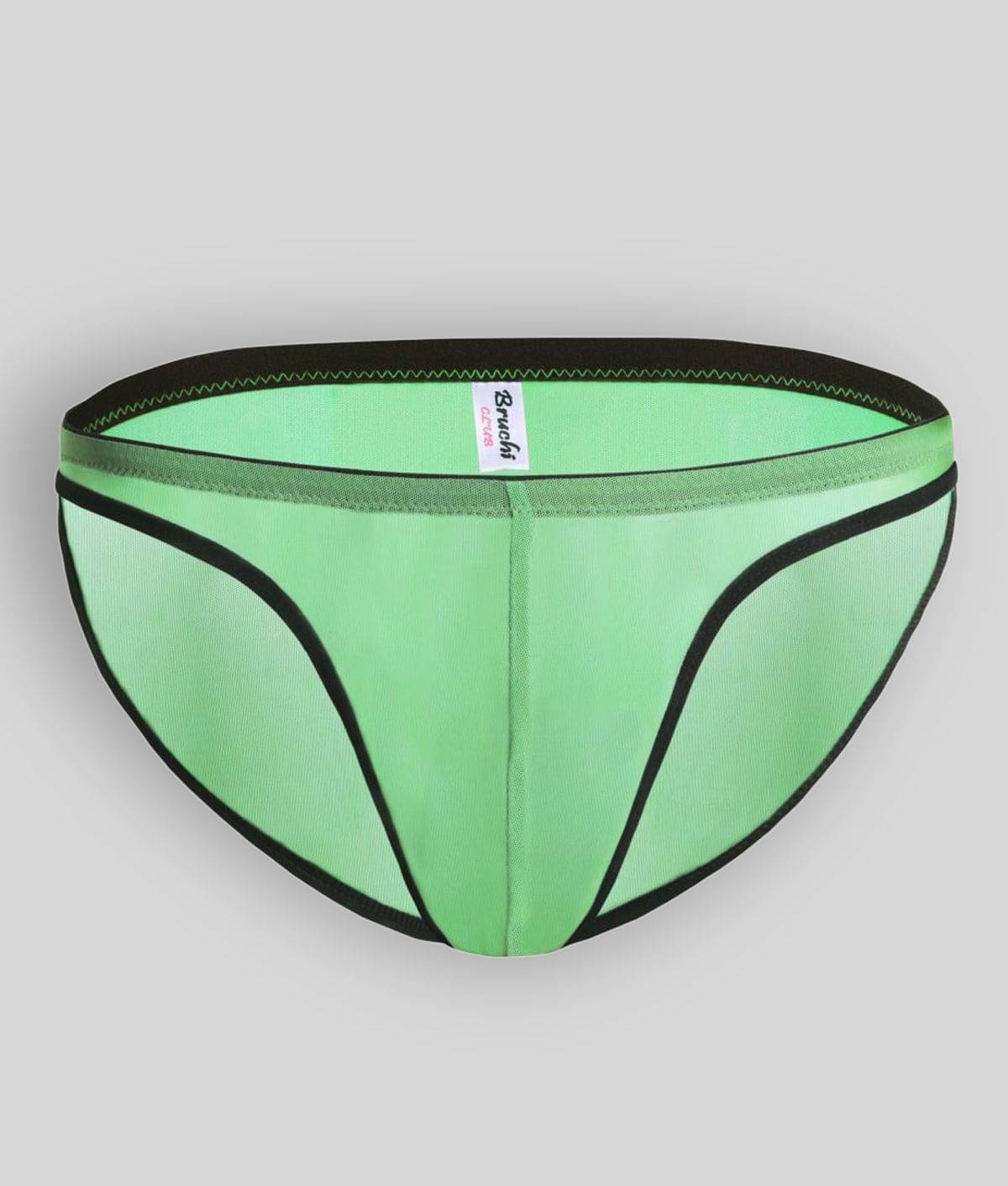 Bruchi Club Pack of 1 Lycra Briefs For Men's ( Mint Green ) Bruchi Club Pack of 1 Lycra Briefs For Men's ( Mint Green )