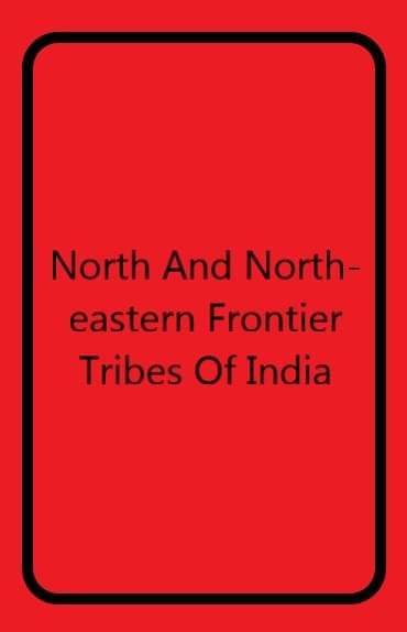     			North and North-Eastern Frontier Tribes of India [Hardcover]