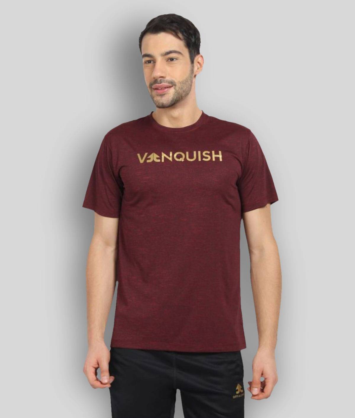 OFF LIMITS Red Polyester T-Shirt OFF LIMITS Red Polyester T-Shirt