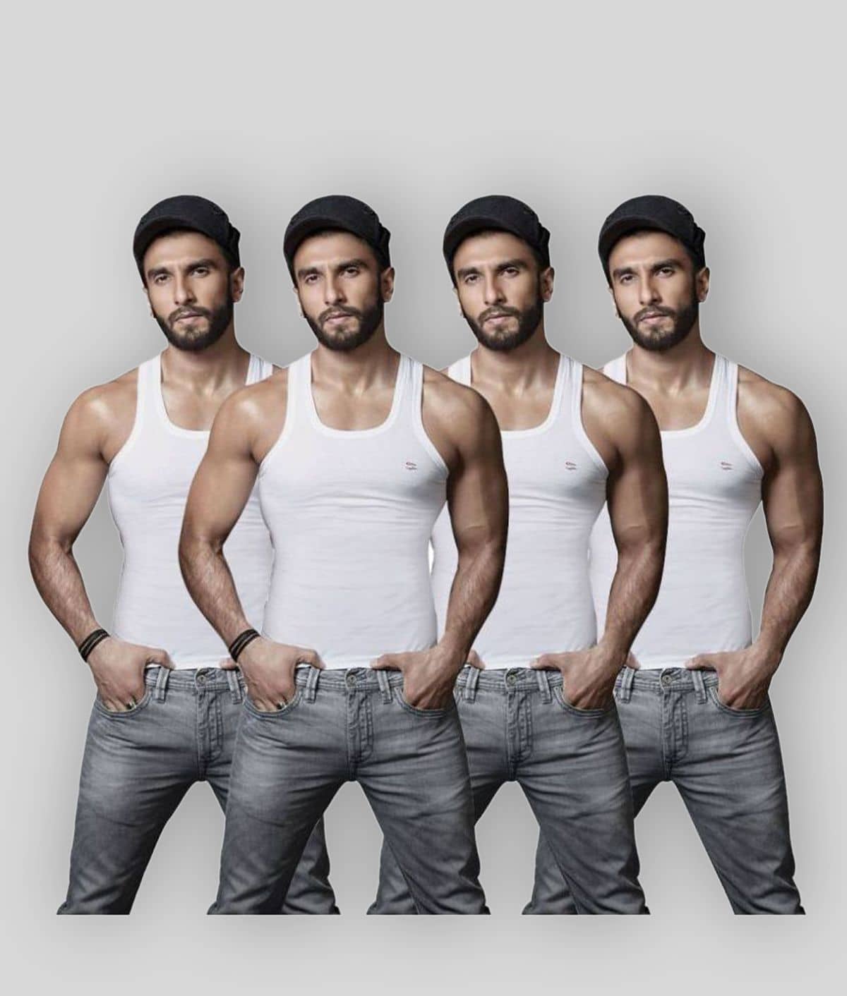Rupa - White Cotton Men's Vest ( Pack of 4 ) - Nightwear & Loungewear | Buy online on ZillyBuy