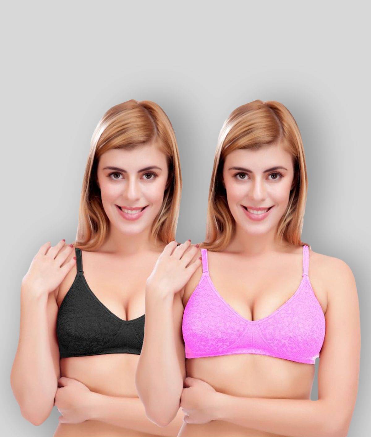 Selfcare Multi Color Cotton Padded Bra Selfcare Multi Color Cotton Padded Bra