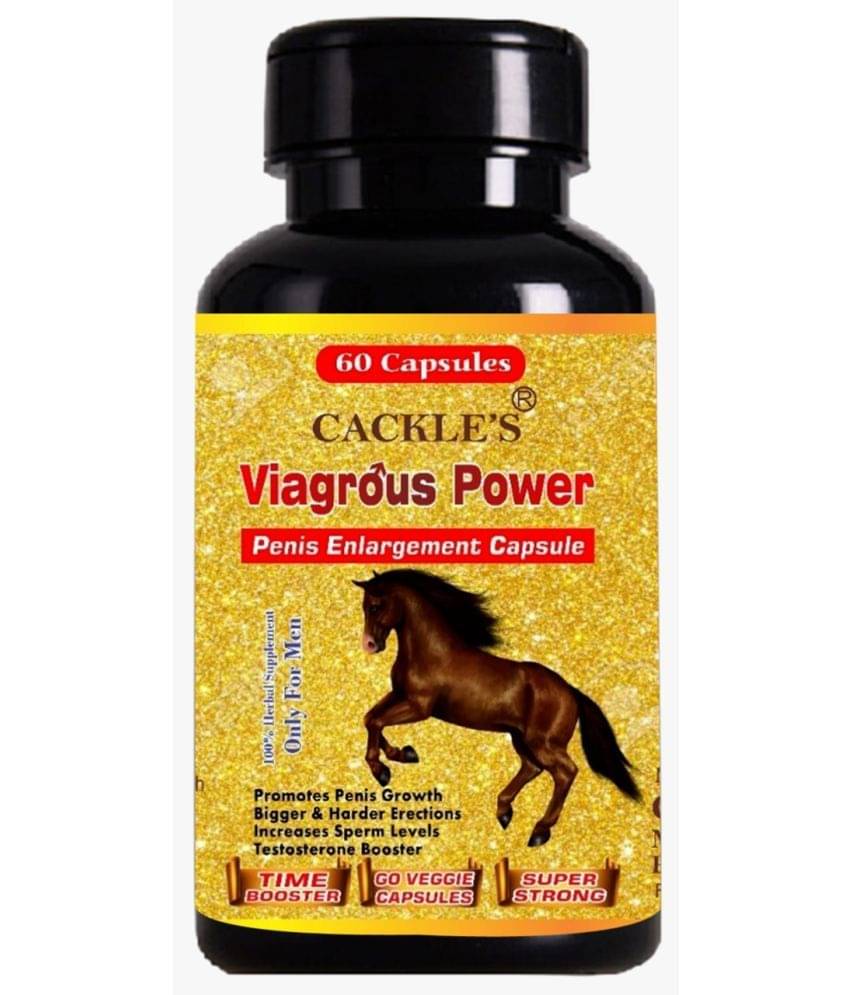 Cackle's Vigrous Power Capsule 60 No.s (Pack of 2) Cackle's Vigrous Power Capsule 60 No.s (Pack of 2)