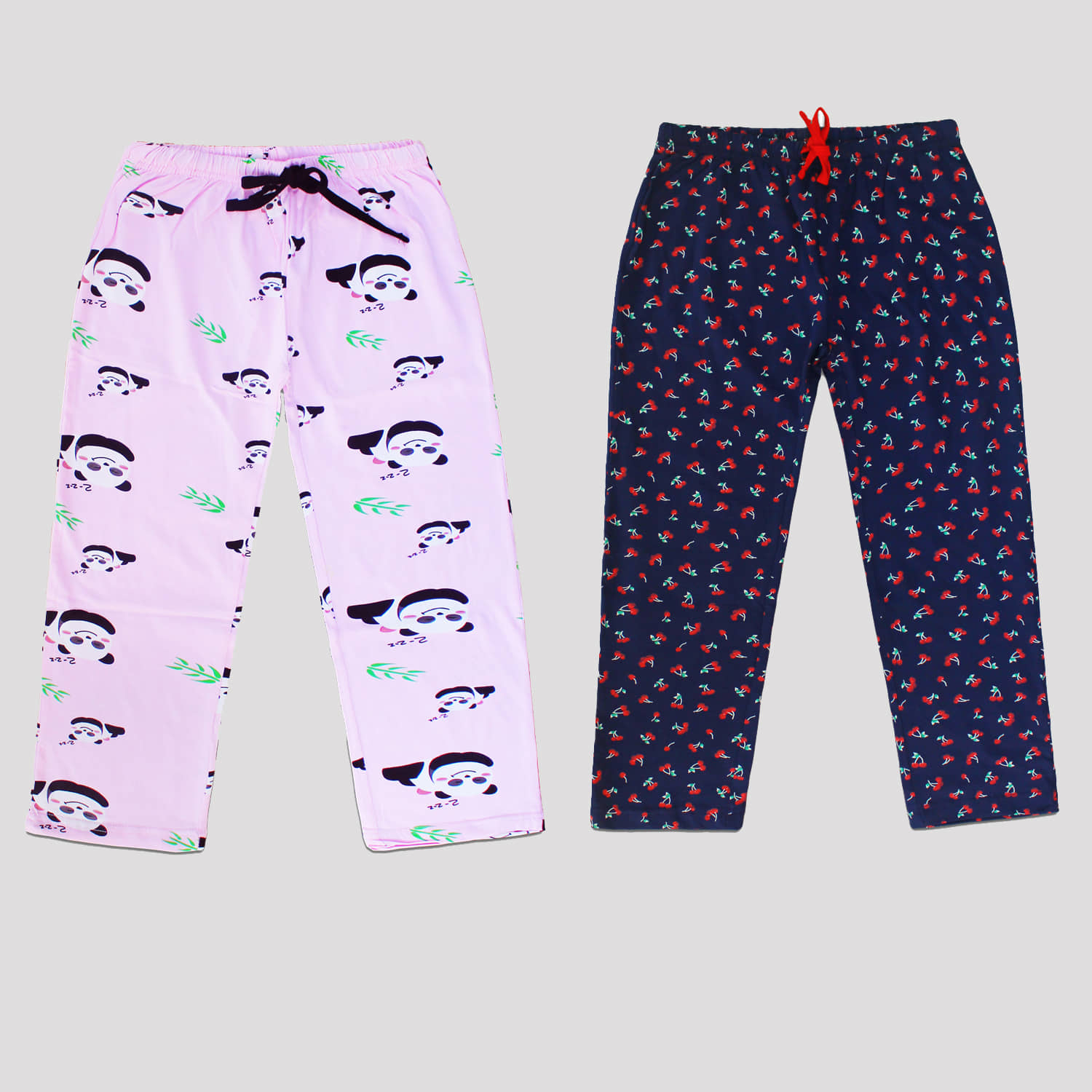 Ariel Pack of 2 Girls 100% Cotton Pyjama ( Multi Color ) - Kurtas & Kurta Sets | Buy online on ZillyBuy