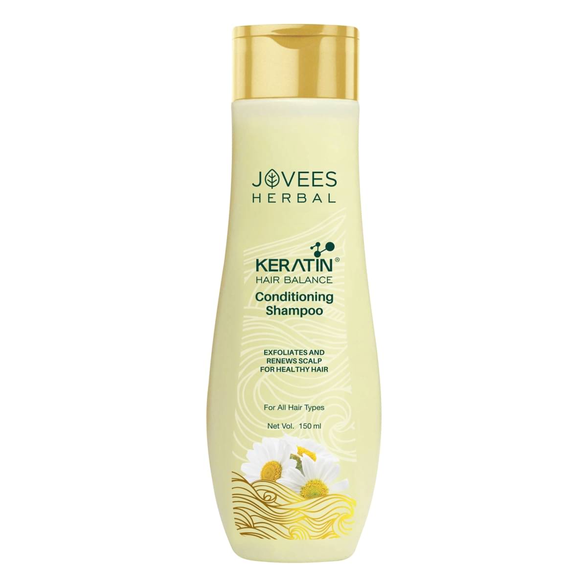    			Jovees Herbal Keratin Hair Balance Conditioning Shampoo For Healthy Hair 150ml