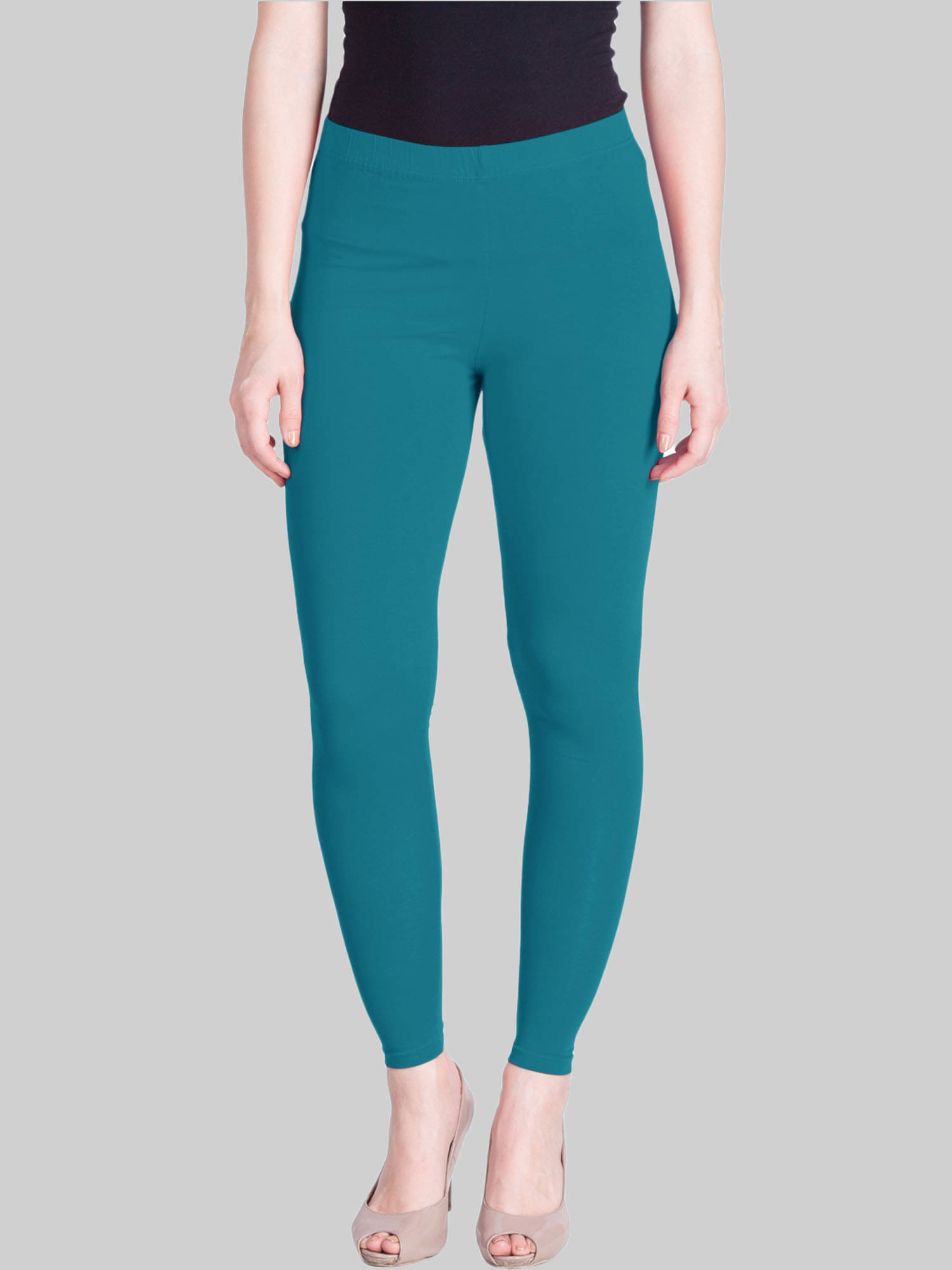     			Lux Lyra - Navy Blue Cotton Women's Leggings ( Pack of 1 )