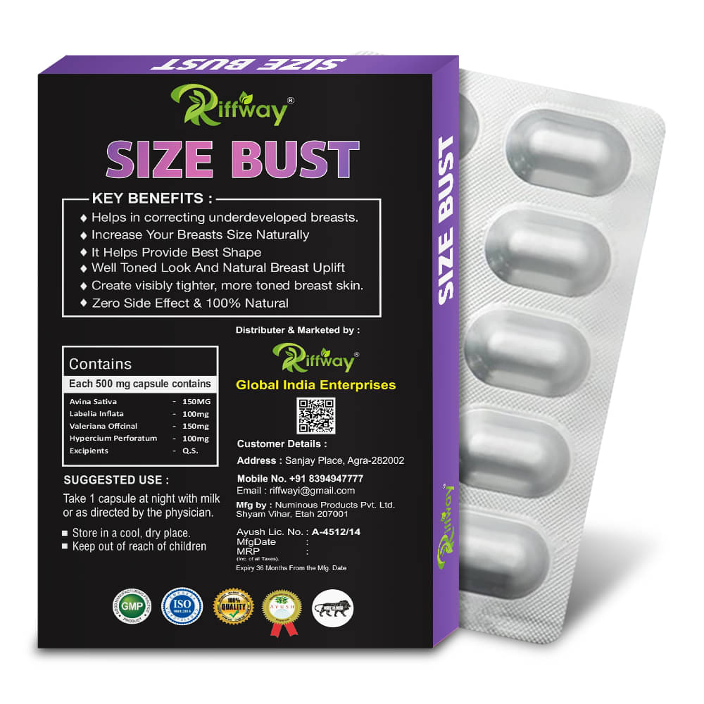 RIFFWAY Breast Stretch Marks Reducing Capsules RIFFWAY Breast Stretch Marks Reducing Capsules