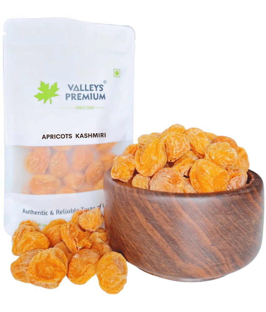 Valleys Premium Kashmiri Dried Apricot (Khumani) 400 g     			Valleys Premium Kashmiri Dried Apricot (Khumani) 400 g