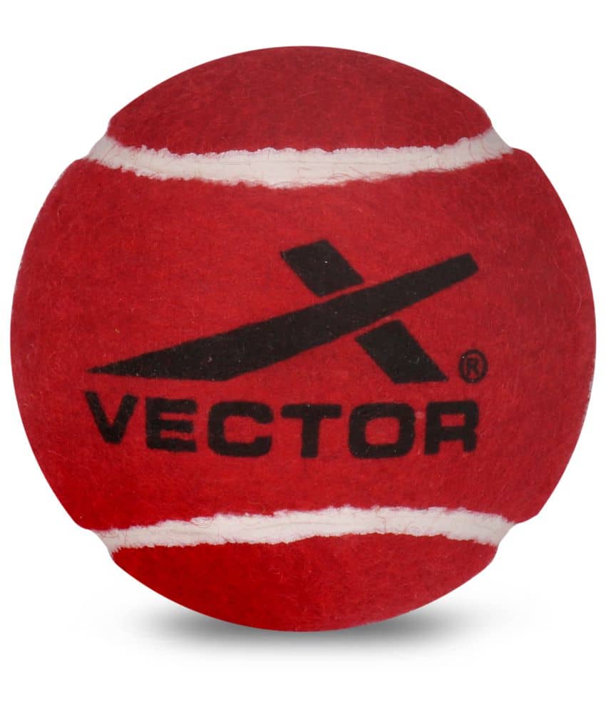 Vector X - Red Rubber Cricket Ball ( Pack of 6 ) - Sports and Fitness Equipment | Buy online on ZillyBuy
