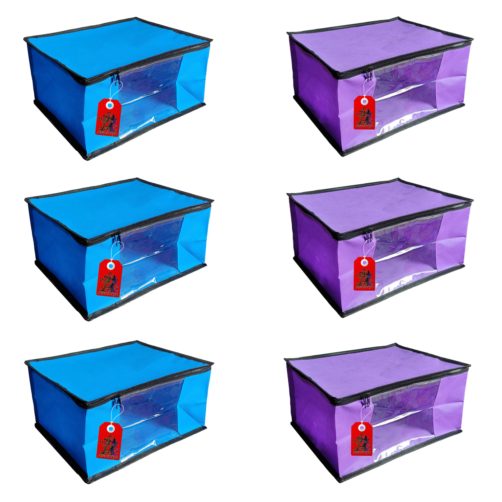 ADWITIYA - Closet Organizers ( Pack of 6 ) ADWITIYA - Closet Organizers ( Pack of 6 )