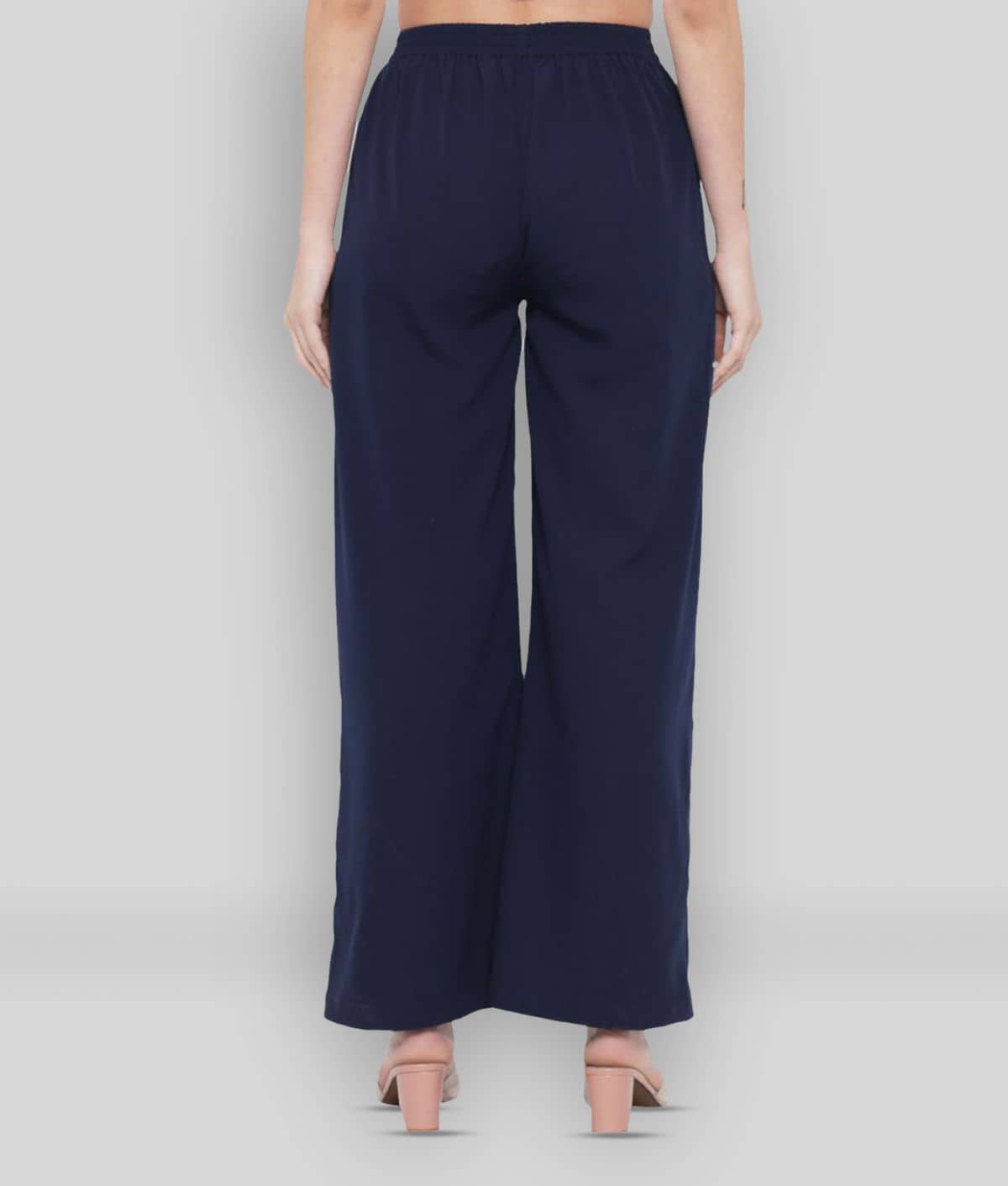 ALL WAYS YOU - Polyester Regular Navy Women's Formal Pants ( Pack of 1 ) - Trousers | Buy online on ZillyBuy