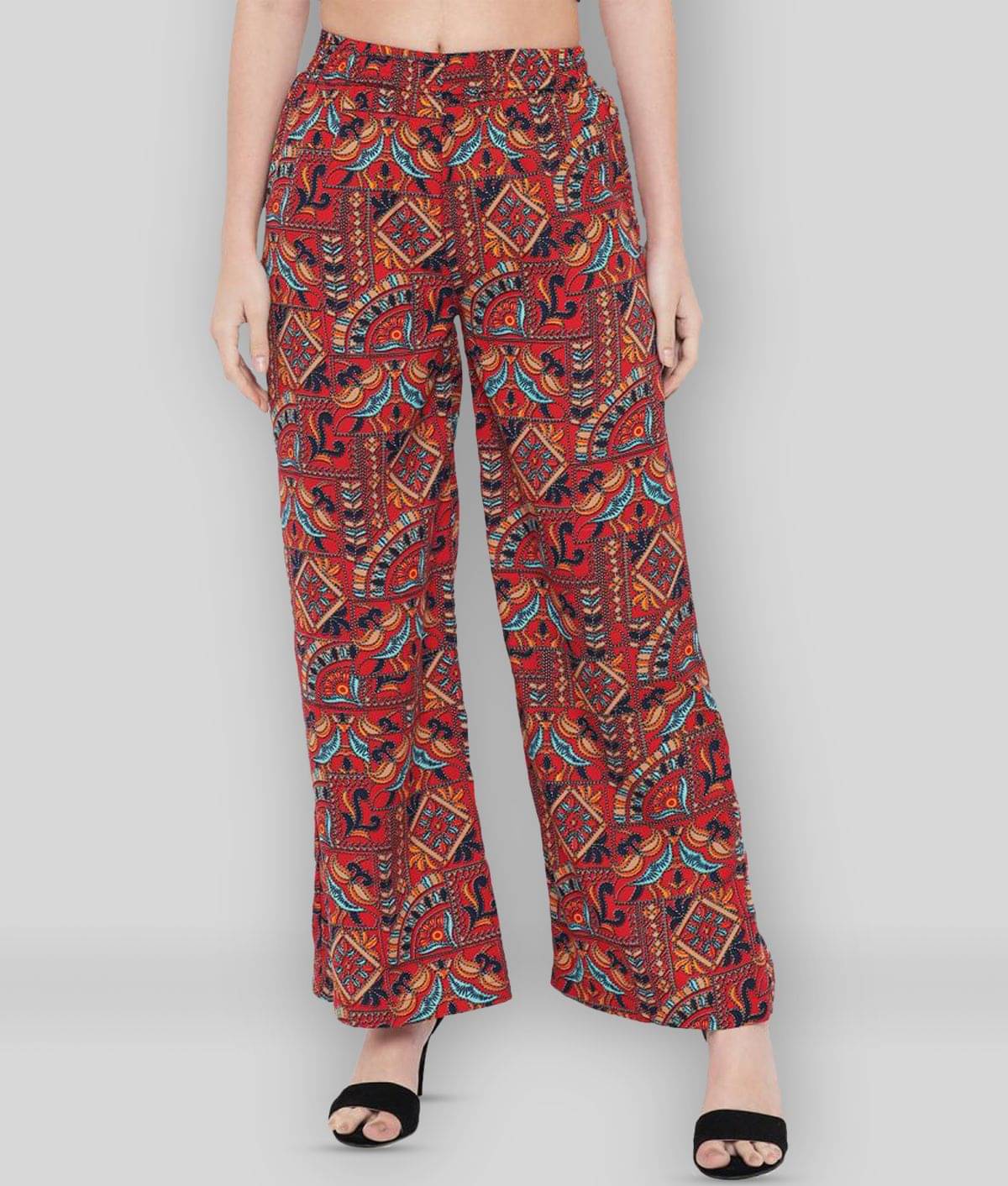    			ALL WAYS YOU - Polyester Regular Multicolor Color Women's Casual Pants ( Pack of 1 )