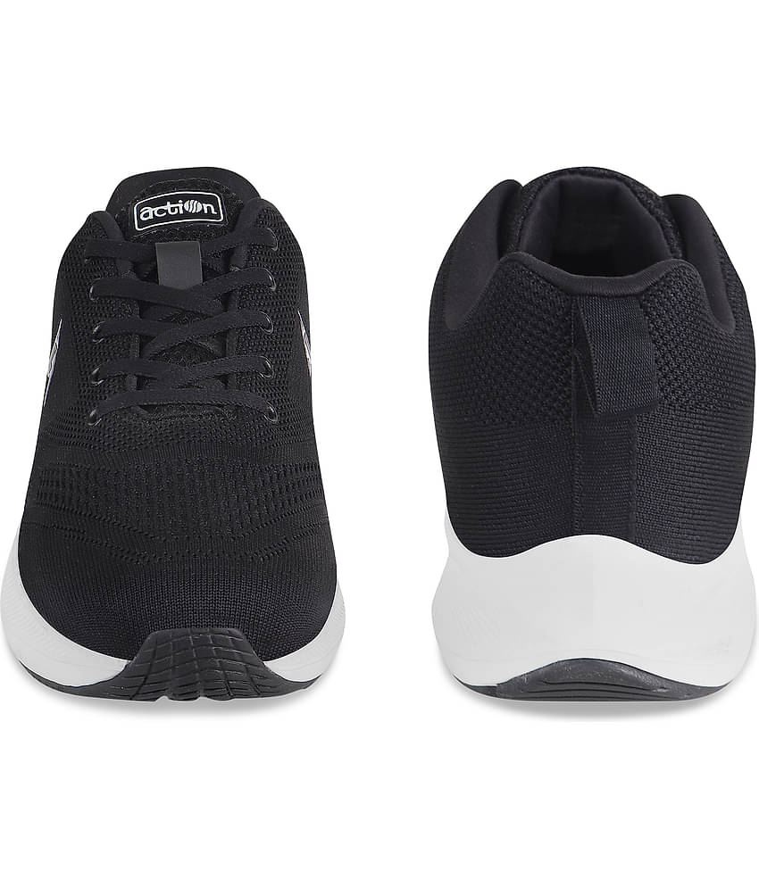 Action Black Men's Sports Running Shoes