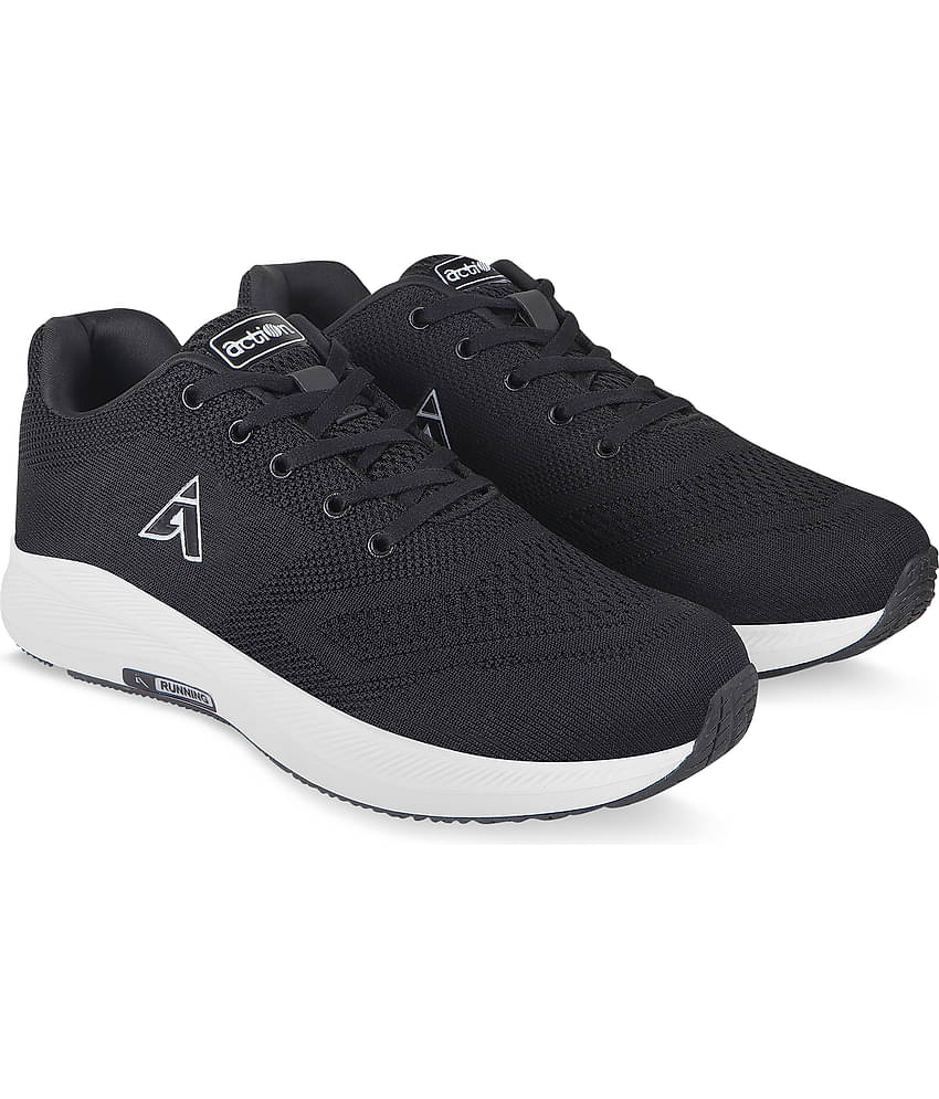 Action Black Men's Sports Running Shoes