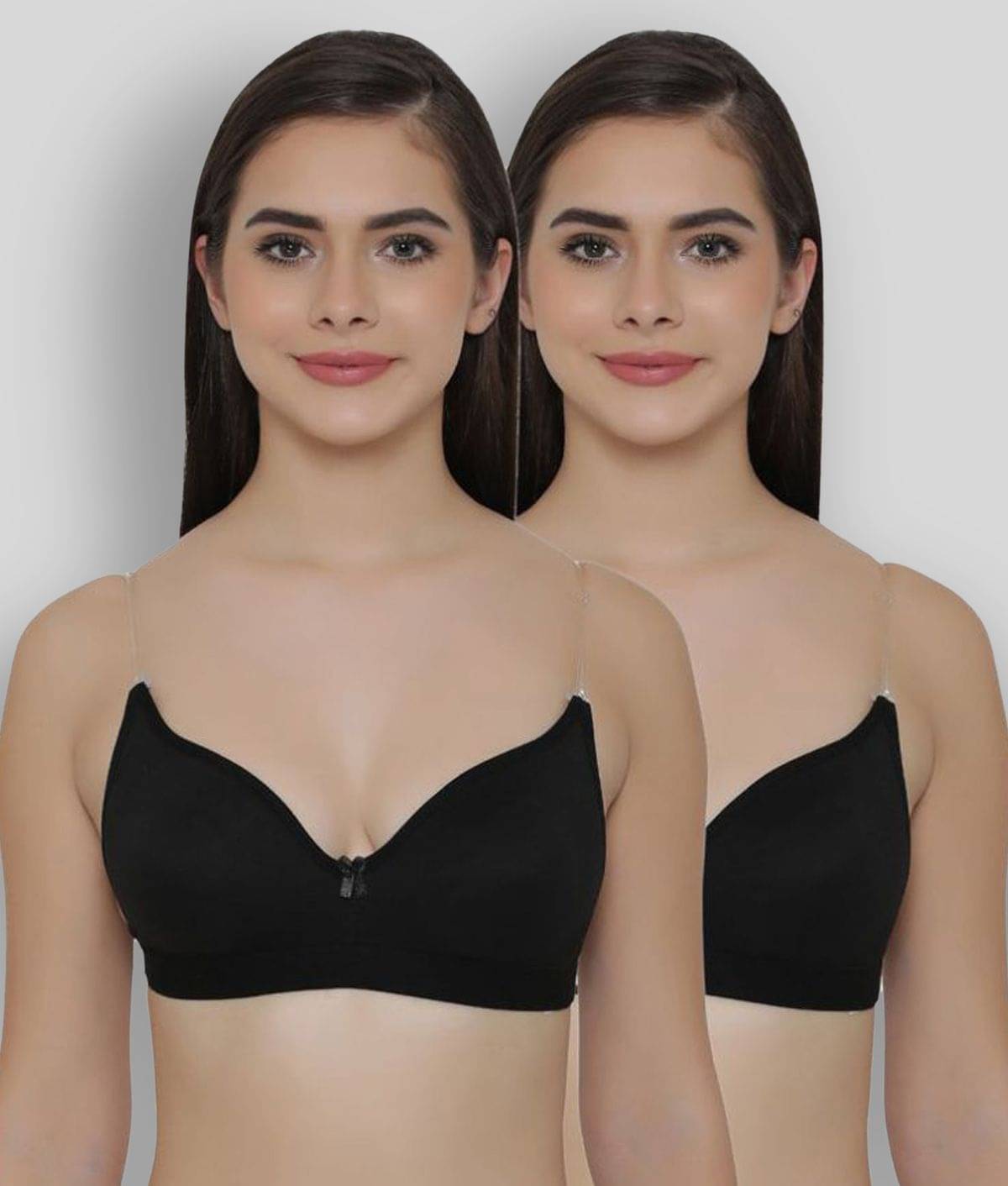     			Clovia Poly Cotton T-Shirt Bra - Multi Color