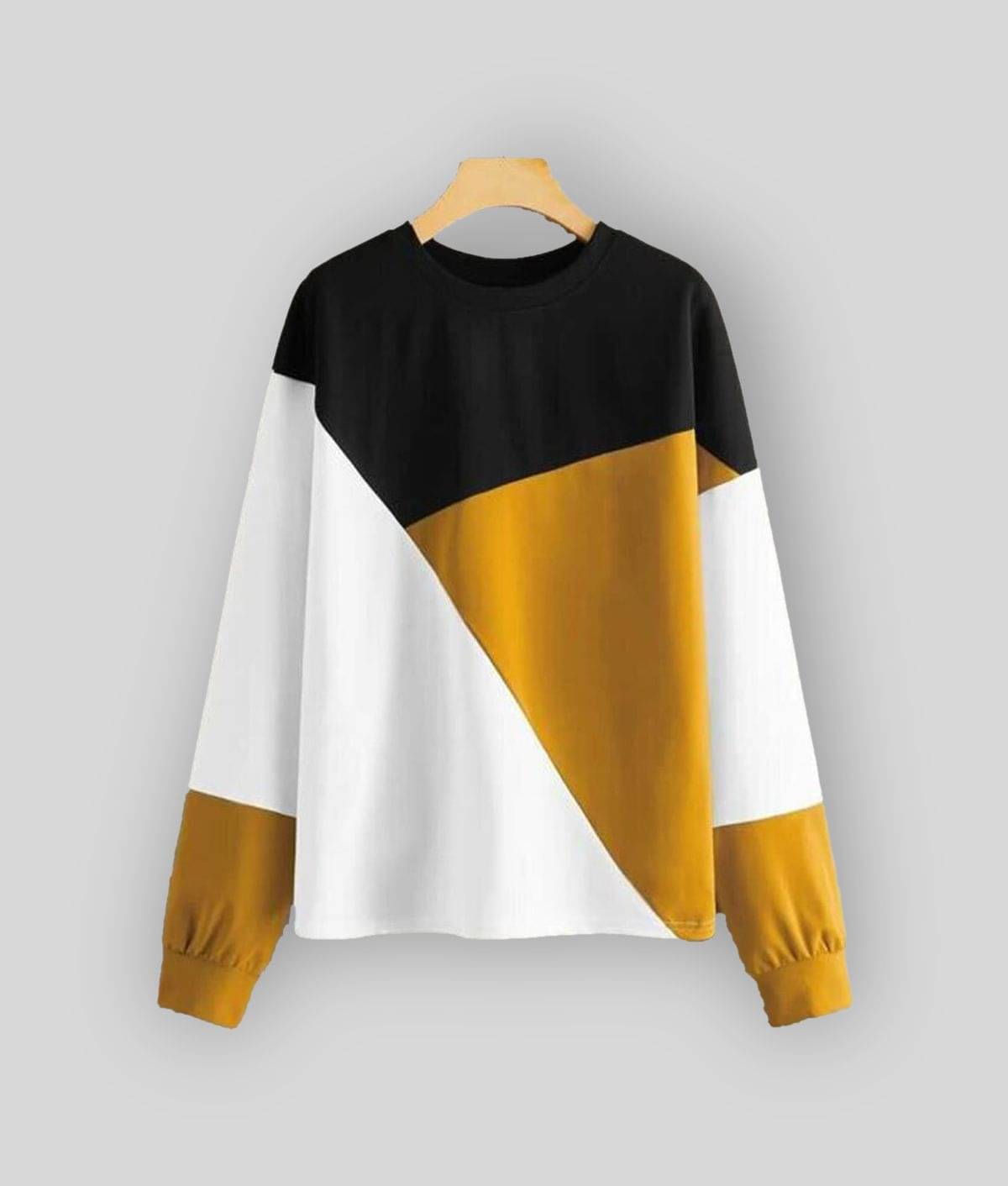 Force Women Cotton Colorblock Regular Fit Round Neck T-Shirt ( White )     			Force Women Cotton Colorblock Regular Fit Round Neck T-Shirt ( White )