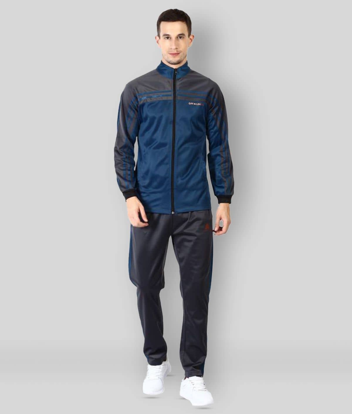 OFF LIMITS - Multicolor Polyester Regular Fit Colorblock Men's Sports Tracksuit ( Pack of 1 )