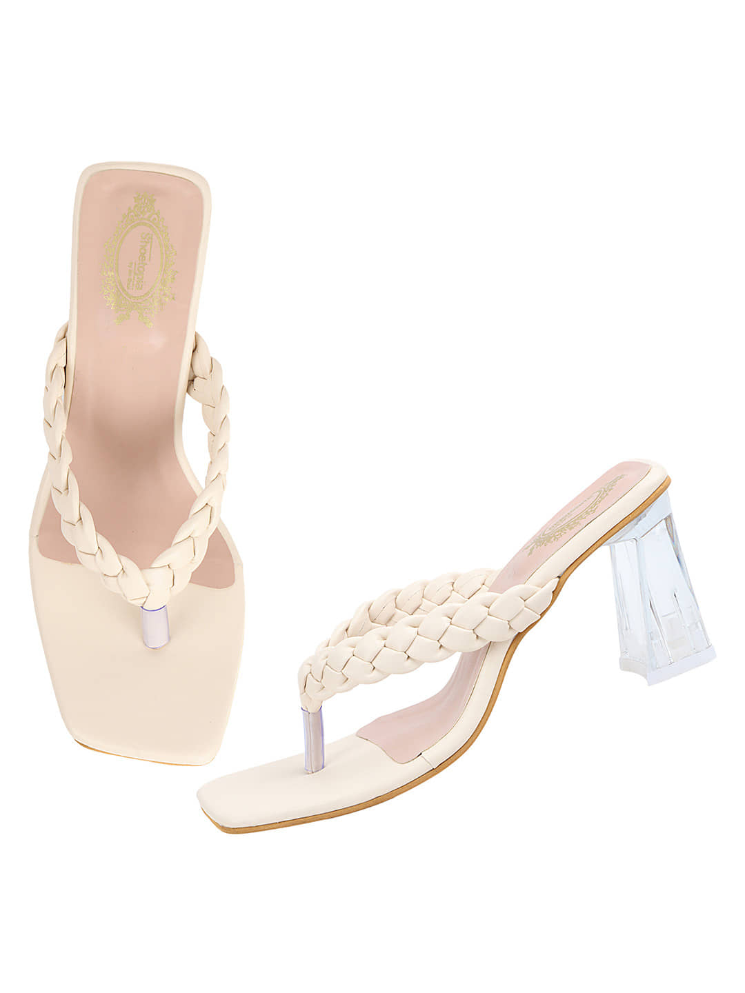 Shoetopia - Green Women's Slip On Heels - Heels | Buy online on ZillyBuy