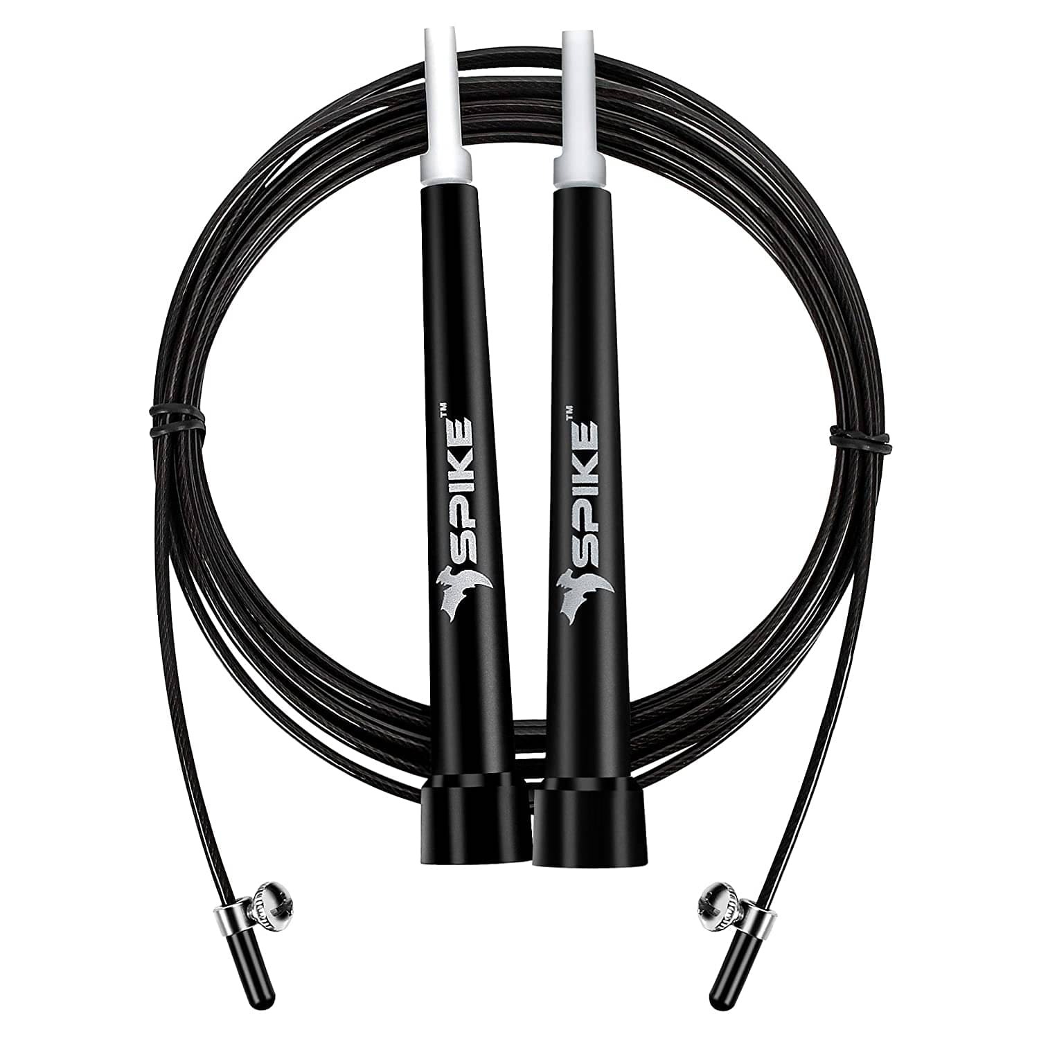     			Spike - Black Skipping Rope ( Pack of 1 )