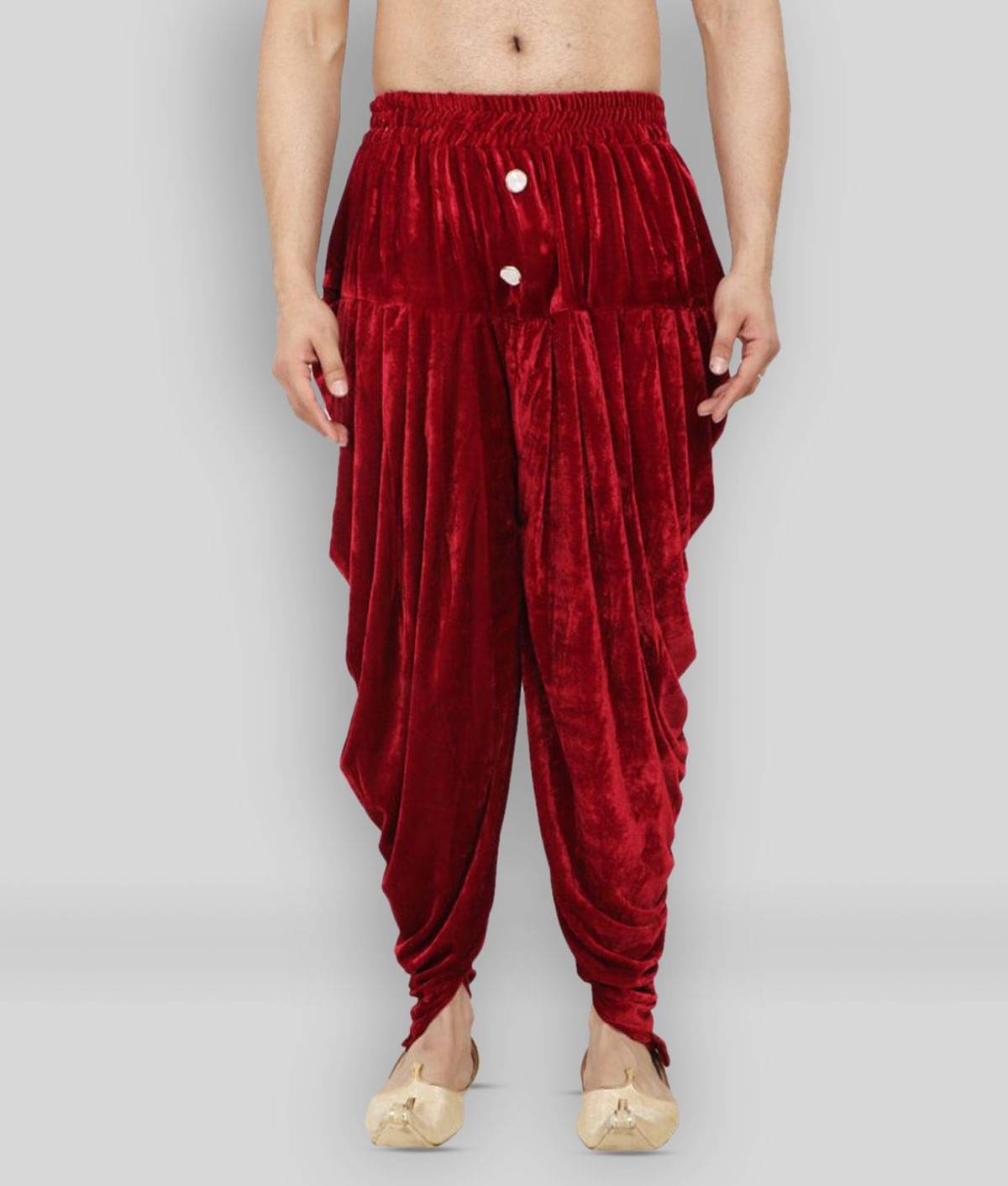GN hub - Maroon Viscose Men's Dhoti ( Pack of 1 ) GN hub - Maroon Viscose Men's Dhoti ( Pack of 1 )